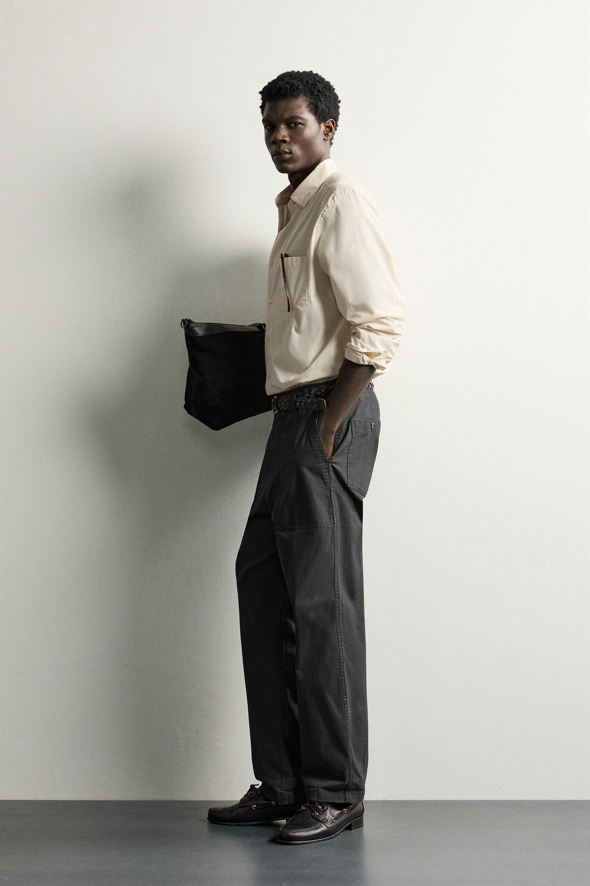 REGULAR-FIT POCKET SHIRT